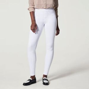 WOMENS LARGE SPANX JEAN-ISH ANKLE LEGGINGS